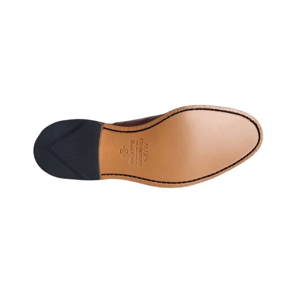 Allen Edmonds Strand Cap Toe Oxfords in Dark Chili Leather Men's Size 8.5 E Wide - Picture 8 of 10